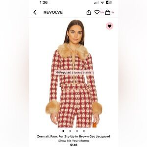 REVOLVE - Show Me Your Mumu - zip up sweater